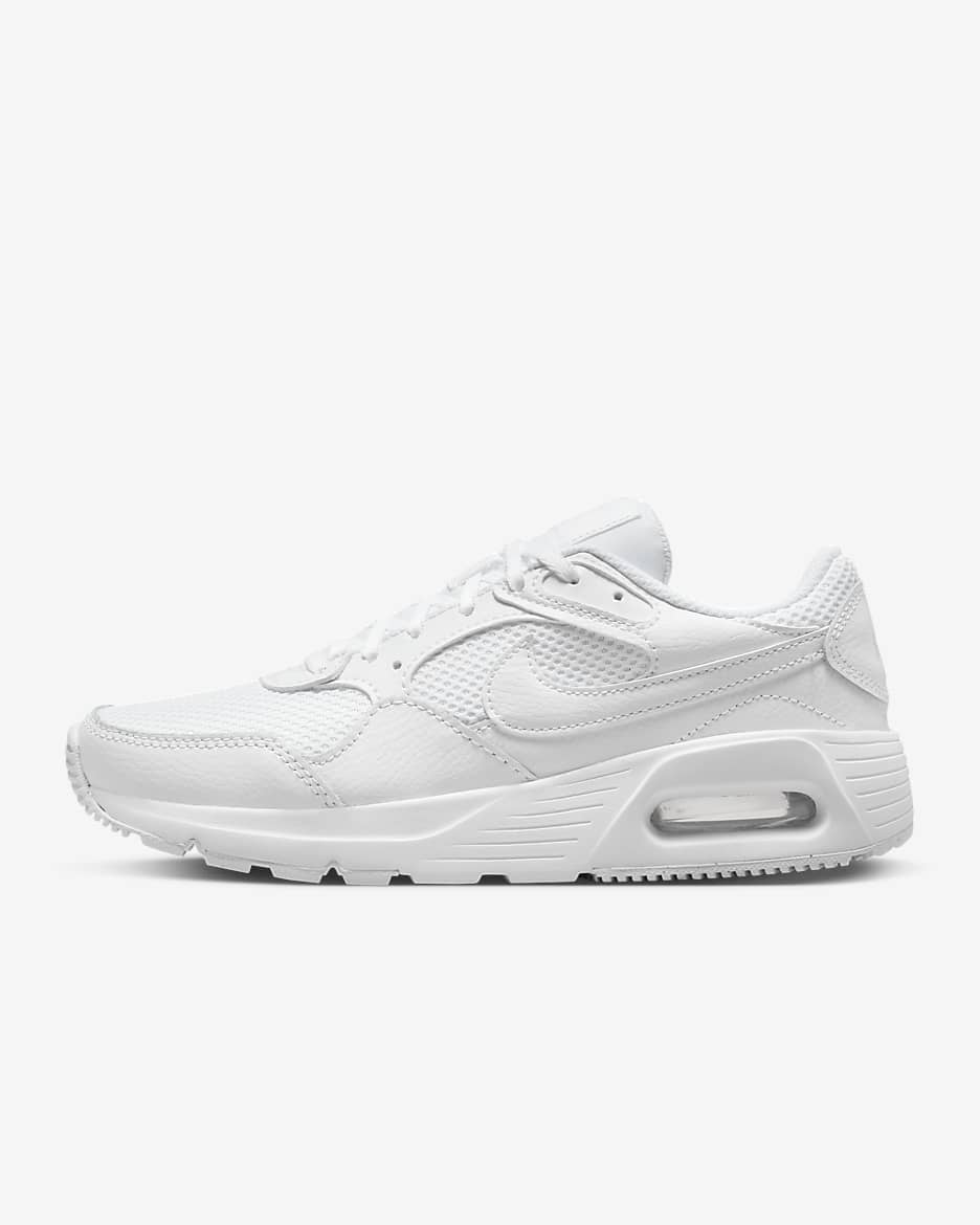 Air max blanche pour femme on sale